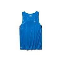 Under Armour Men's Coldblack Running Singlet - Blue Jet/Black/Reflective