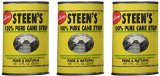 Cane Syrup - Steen's 100% Pure - 12 Fl 0z. Can Pack of 3