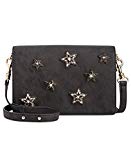Anna Sui x Inc International Concepts Star Pins Crossbody - Black