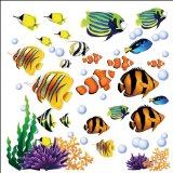 Under the Sea Decorative Peel and Stick Wall Art Sticker Decals