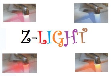 Z-light Led Bathroom Faucet Lights Great to Teach Your Kids to Wash Their Hands