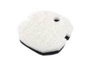 Honeycomb Shape Black White Reused Aquarium Biochemical Sponges X 2
