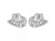 Cowgirl Glam Western Hat Earrings With Western Hat Gift Box