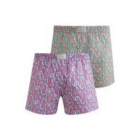 Oiler & Boiler Men's Daytona Boxers - Caribbean 2 Pack