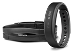 Garmin Vivosmart(black Bundle)-large Fitness Activity Tracker With Hrm