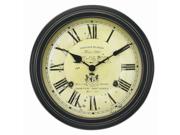 Acu-rite Chaney Instruments 18-inch Vintage Port Wine Wall Clock