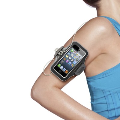 Belkin F8w499btc00 Slim-fit Plus Armband For Iphone 6s & 6s & 6 - Blacktop