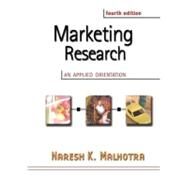 Marketing Research : An Applied Orientation