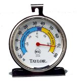 Taylor Precision Products Classic Series Large Dial Thermometer (Freezer/Refrigerator)