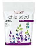 Nutiva Organic Chia Seed, Black, 12 Ounce