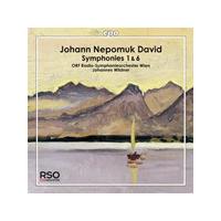Johann Nepomuk David: Symphonies 1 & 6 (Music CD)