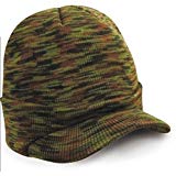 AIMTOPPY Mens Ladies Warm Wooly Winter Beanie Hat Cadet Ski Cap (Camouflage)