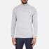 Lacoste Men's Quarter Zip Sweatshirt - Silver Chine - XL