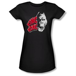 Girls(8-12yrs) KING KONG Cap Sleeve KONG HEAD Small T-Shirt Tee