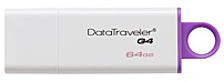 Kingston Technology Datatraveler G4 Dtig4/64gb 64 Gb Usb 3.0 External Flash Drive - Violet/white