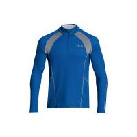 Under Armour Men's Cold Gear Infrared Thermo 1/4 Zip Top - Scatter/Blue