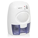 Ivation IVADM10 Powerful Small-Size Thermo-Electric Dehumidifier - for Smaller Room, Cupboard, Basement, Attic, Stored Boat, RV, Antique Car