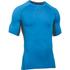 Under Armour Men's Armour HeatGear Short Sleeve Training T-Shirt - Brilliant Blue/Stealth Grey - S
