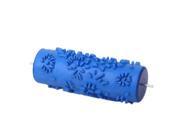 Thzy Empaistic 15cm Decoration Wall Paint Rollers Increased Pattern Flowers For Decoration Machine - Blue
