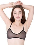 American Apparel Le Grind Glissnet Bra - Black / L