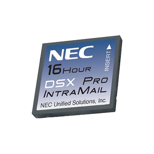 NEC 1091051 DSX IntraMail Pro 4-Port-16-Hour Voice Mail 128 Mailboxes