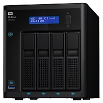 Wd 24tb My Cloud Pr4100 Pro Series Media Server With Transcoding, Nas - Network Attached Storage - Intel Pentium N3710 Quad-core (4 Core) 1.60 Ghz - 24 Tb Installed Hdd Capacity - 4 Gb Ram Ddr3l Sdram - Raid Supported 0, 1, 5, 10, Jbod - 4 X Total Bays - Wdbnfa0240kbk-nesn