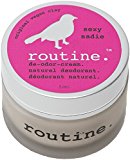 Routine De-Odor-Cream Handcrafted 50ml Clay Formula Deodorant Cream (Sexy Sadie (Vegan))