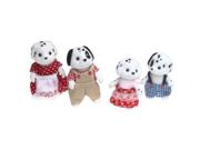 Calico Critters Dalmatian Dog Family