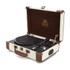 GPO Retro Ambassador Brief Case Turntable - Cream/Tan