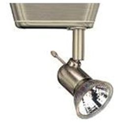 Low Voltage Track Head in Brushed Nickel - Track Type: Halo Series, Wattage: 50 Watts
