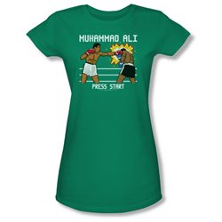 Girls(8-12yrs) ALI Cap Sleeve 8 BIT ALI XLarge T-Shirt Tee