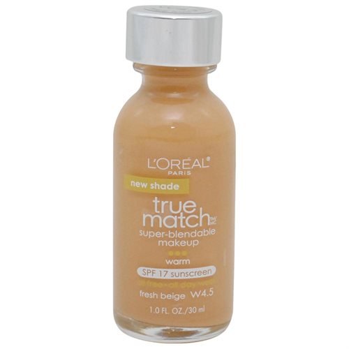 L'OREAL TRUE MATCH SUPER-BLENDABLE MAKEUP #W4. 5 FRESH BEIGE