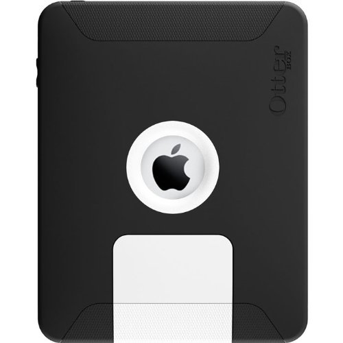 Otterbox APL2-IPAD1-A2-C4OTR iPad Defender Case (White Plastic/Black Silicone)