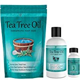 Purely Northwest Foot and Toenail System with 16 oz Tea Tree Oil Foot Soak, 9 fl oz Antifungal Tea Tree Oil Foot & Body Wash and 1 fl oz Tea Tree Nail Blend