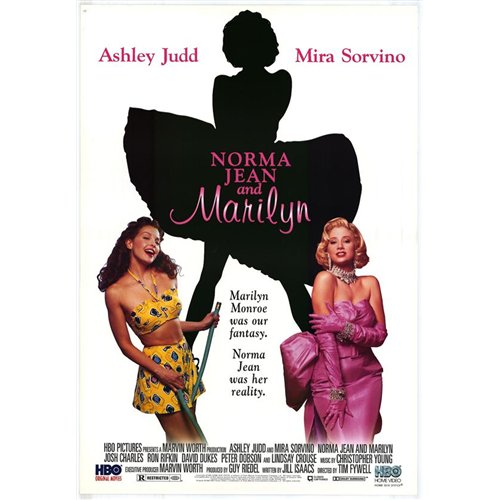 Norma Jean and Marilyn Poster Movie 27 x 40 In - 69cm x 102cm Mira Sorvino Ashley Judd Josh Charles Peter Dobson Ron Rifkin David Dukes
