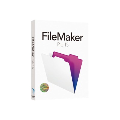Filemaker Hjvc2zm/a Pro - (v. 15) - Box Pack - 1 User - Academic  Non-profit - Win  Mac - Multilingual