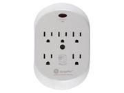 GE 55205 5-Outlet SurgePro In-Wall Surge Protector, White