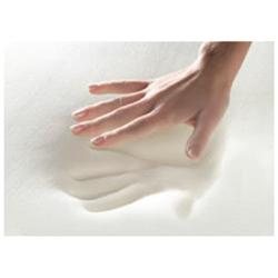 Topper Cover and King Size 1 Inch Thick 4 Pound Density Visco Elastic Memory Foam Mattress Bed Topper Made in the USA