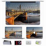 10 PCS Macbook Pro/Air 11 13 15 Inch Skin Decal - City Palace Bridge Winter Palace St Petersburg Images Admiralty