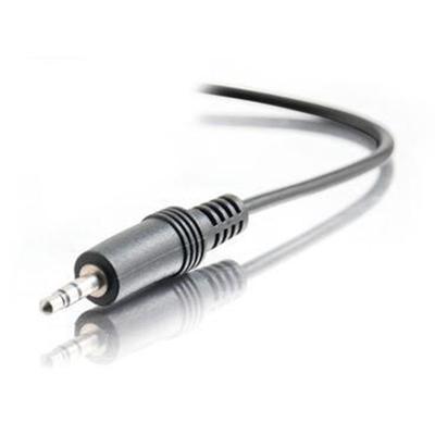 C2g 40413 6ft 3.5mm Audio Cable - Aux Cable - Stereo Cable - Audio Cable - Stereo Mini Jack (m) To Stereo Mini Jack (m) - 6 Ft - Shielded - Black