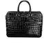 Aspinal of London Women's Small Mount Street Tech Bag - Black Croc