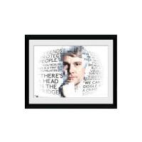 Sherlock Watson Quotes - 16x12 Framed Photographic
