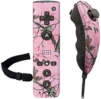 Powera 617885004803 Pro Mini Controller For Wii, Wii U - Camo Pink