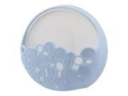 Bathroom Plastic Wall Mounted Soap Dishes Holder Container Box Case Light Blue