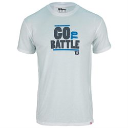 Men s Battle Won Tech Tennis Tee