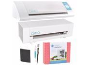 Silhouette Cameo Electronic Cutting Machine W/ Curio Cutting Tool (3t Version) & Vinyl Starter Kit Bundle