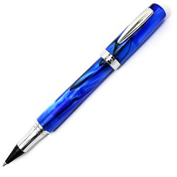 Napoleon Pocket Ink Cartridge Rollerball Pen by Rosetta, Blue Marble