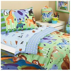 Olive Kids Wild Animals Comforter Set - Multi - Toddler