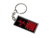 Zombie Outbreak Response Team - Red Keychain Key Chain Ring