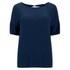 VILA Women's Tara Top - Black Iris - L/UK 14
